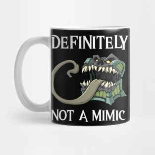 Mimic Creature Meme Illustration RPG Roleplaying Humor Gift Mug